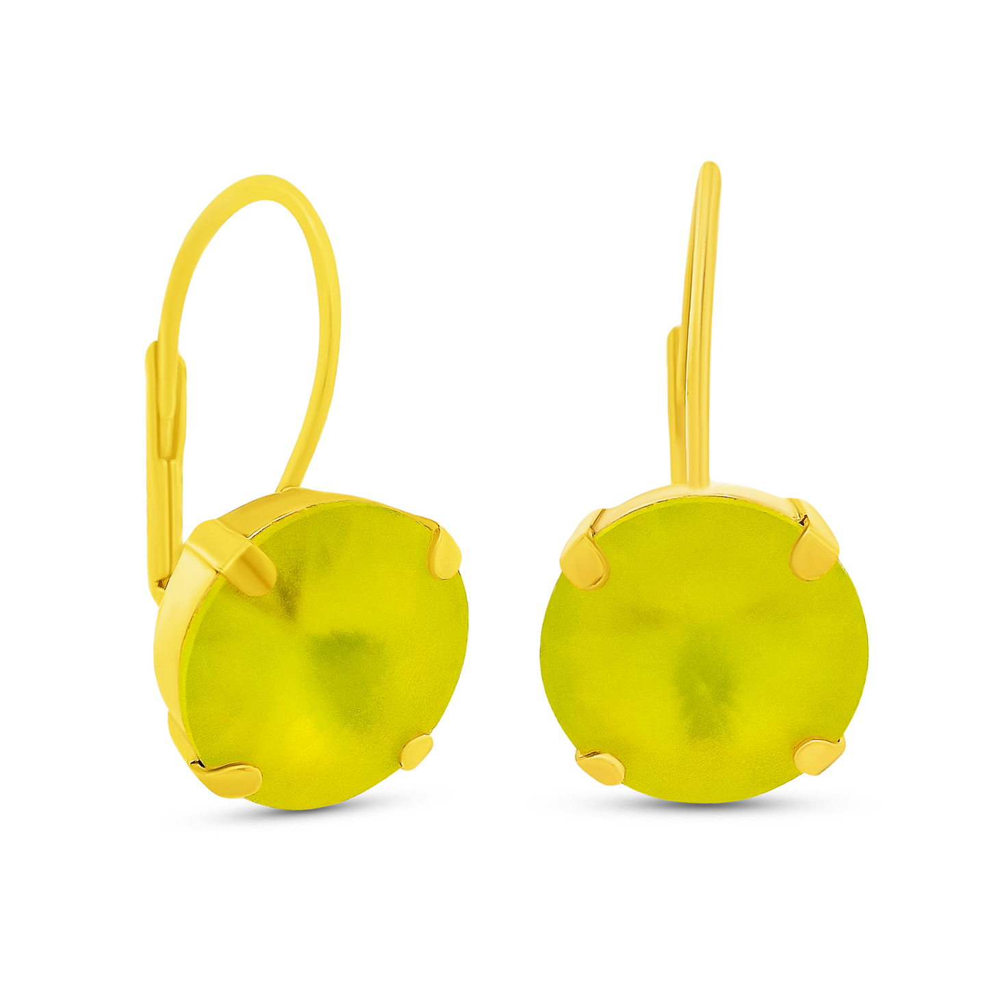 Caitlin Small Round Earrings in Candy Crush - Uniquely Claudia Boutique