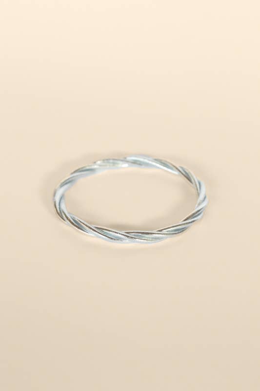 Kumali Gołd Leaf Twist Bracelet | Uniquely Claudia Boutique