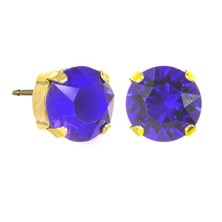 TOVA Trentley Light Sapphire Studs - Uniquely Claudia Boutique