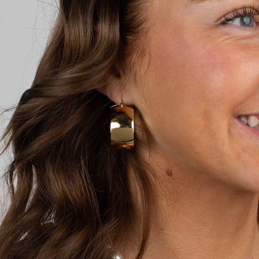 JBloom: Avery Hoop Earrings - Uniquely Claudia Boutique