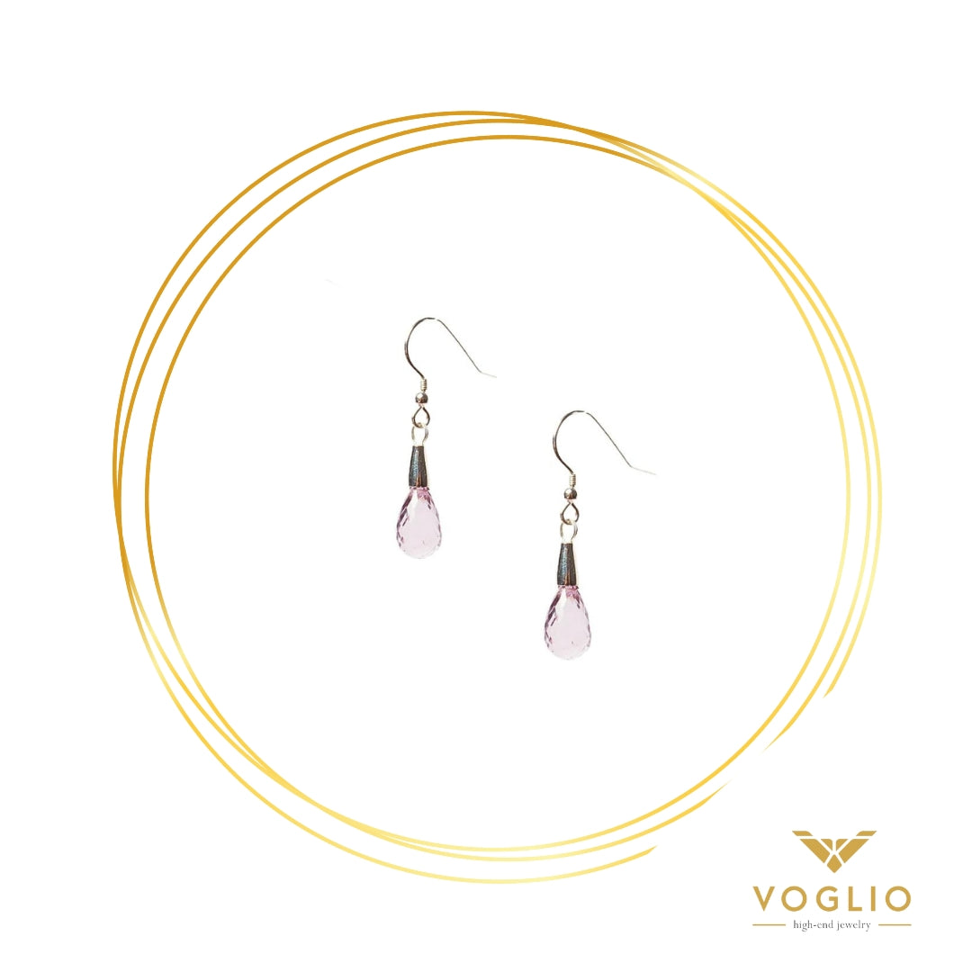 Amethyst Sterling Silver Earrings | Uniquely Claudia Boutique
