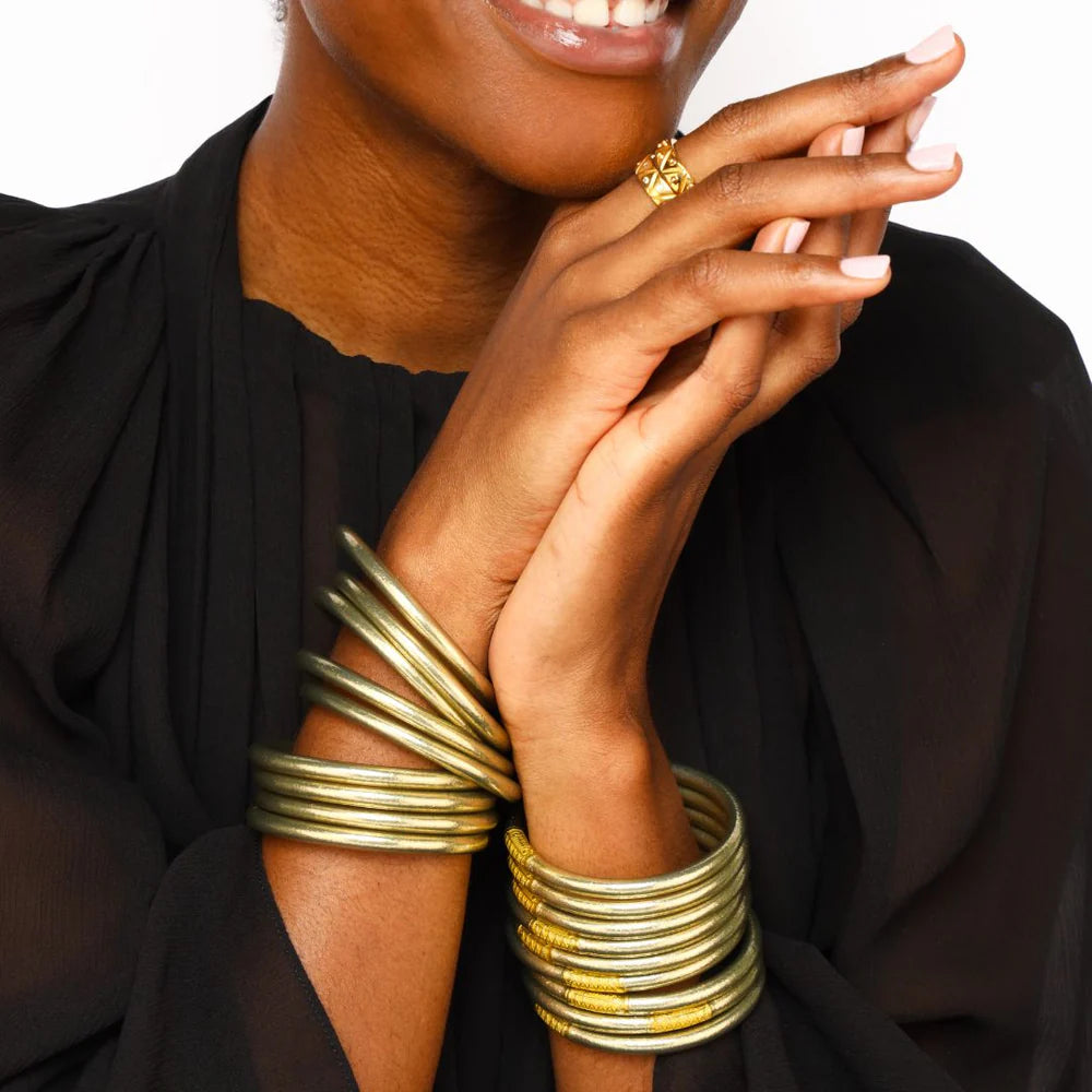 BuDhaGirl: Etoile All Weather Serenity Prayer Bangles