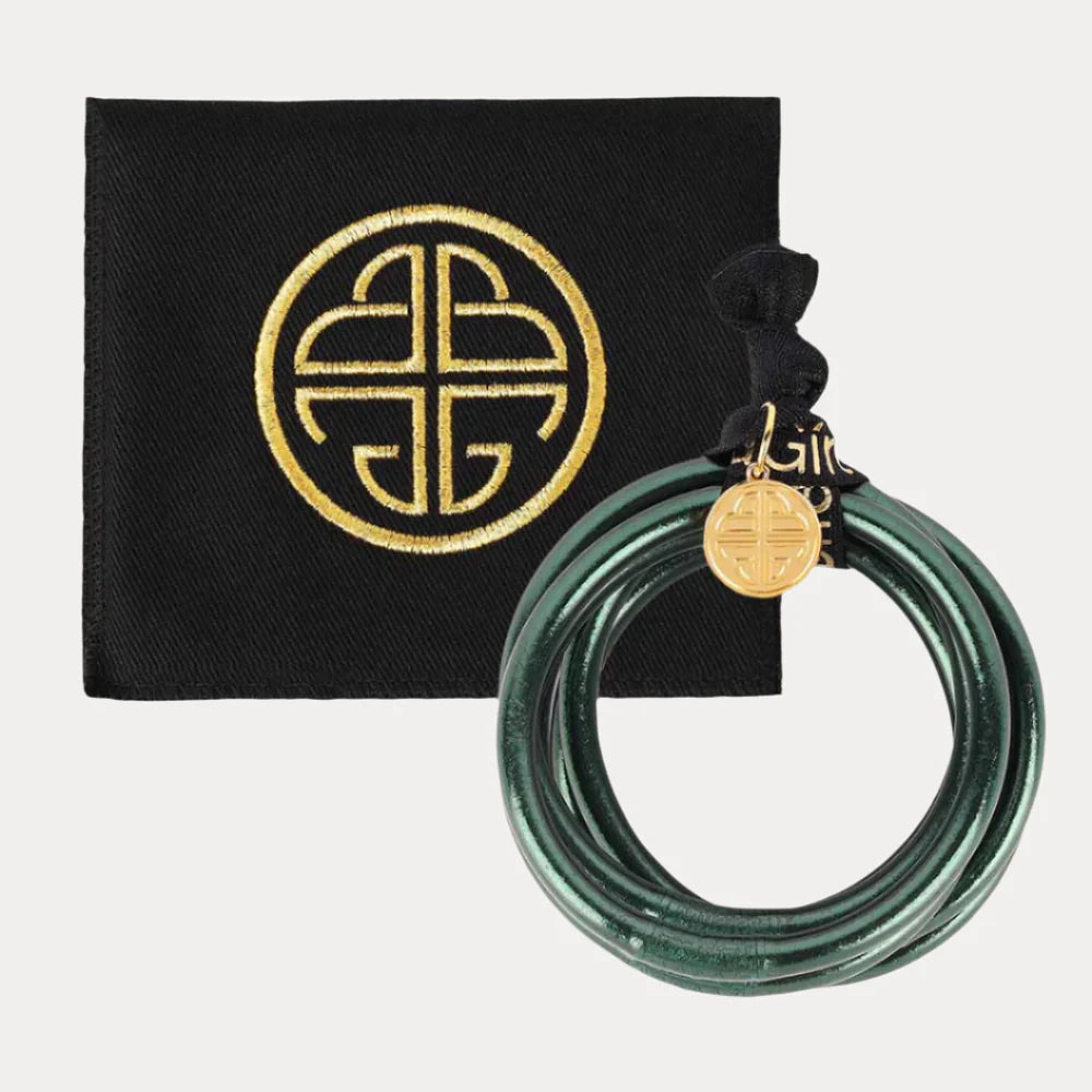 BuDhaGirl: Frond All Weather Serenity Prayer Bangles