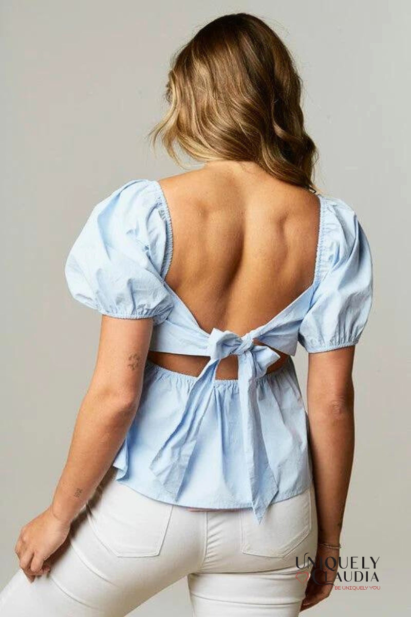 Cheers To You Peplum Top | Uniquely Claudia Boutique