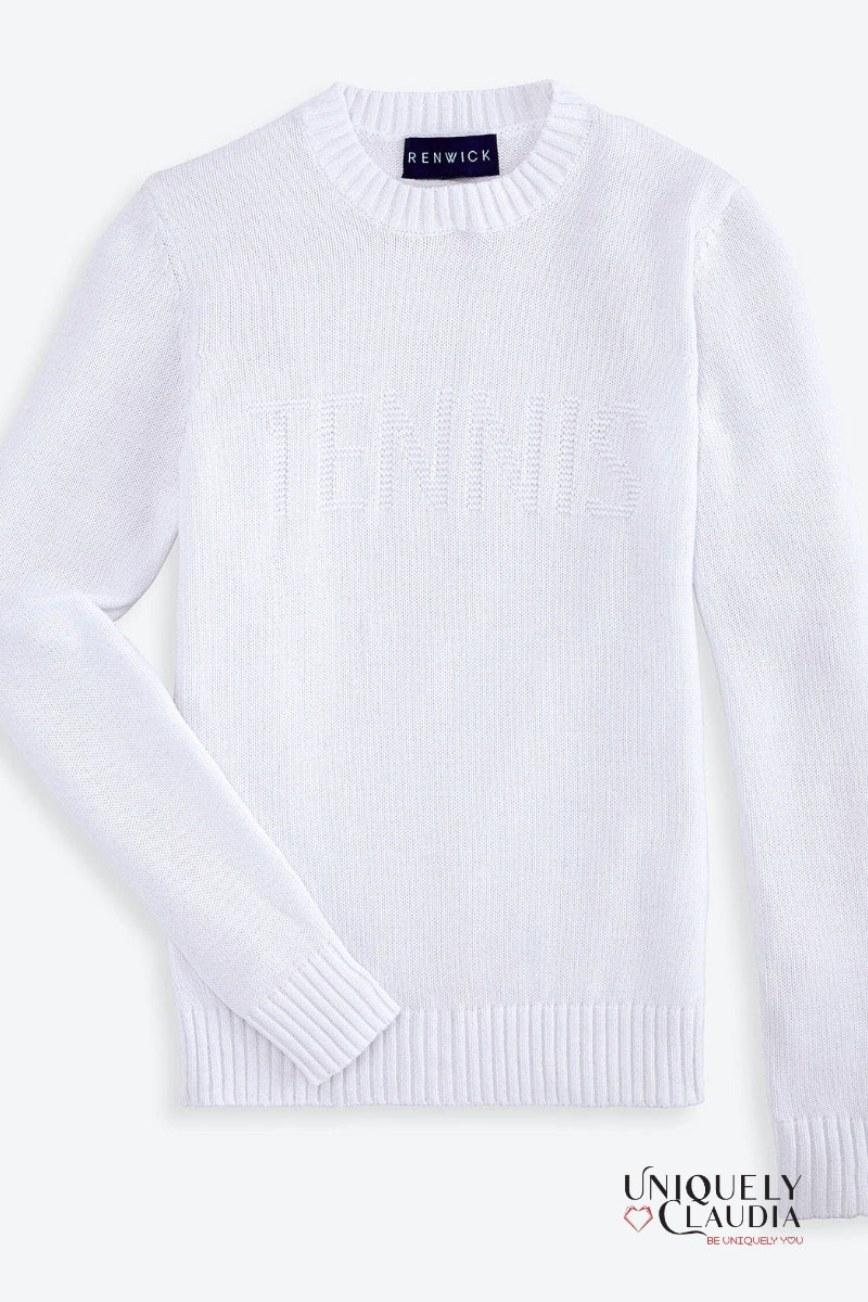 White sweater on a white background