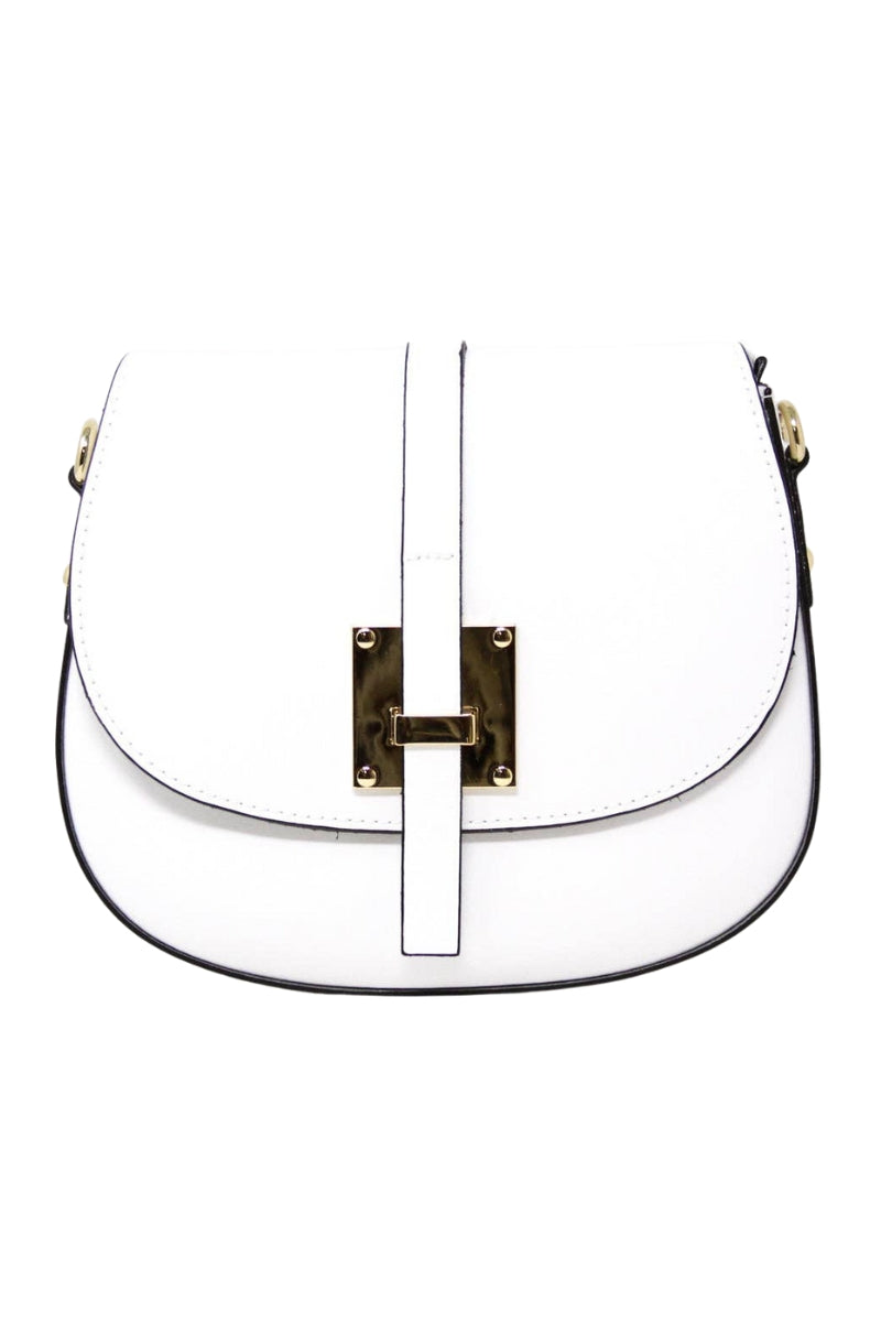 Gericha Italian Leather Crossbody Bag