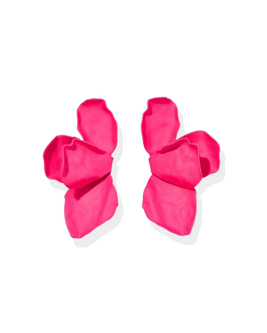 Eden Statement Earrings - Pink - Uniquely Claudia Boutique