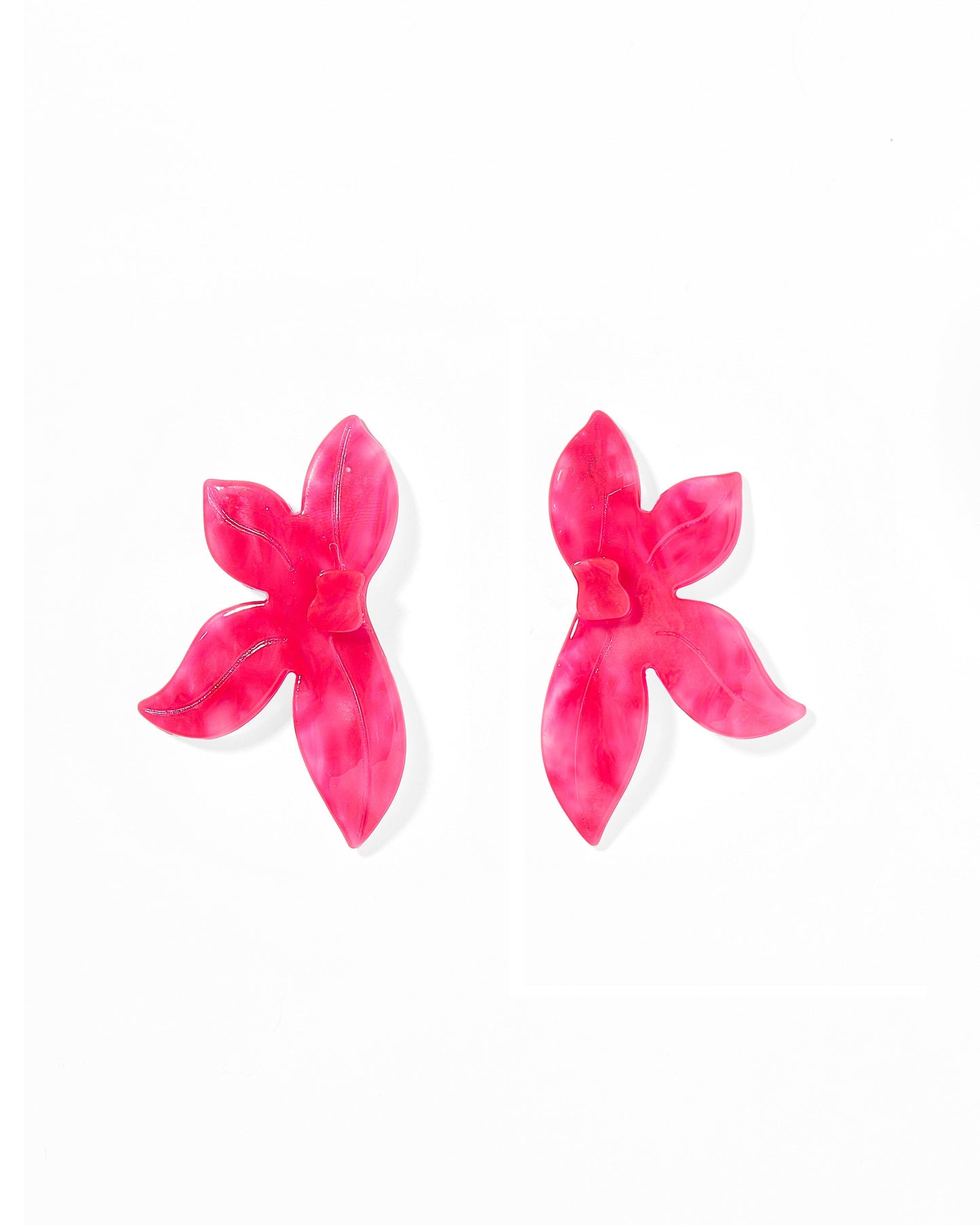 Fern Statement Earrings - Cosmic Pink - Uniquely Claudia Boutique