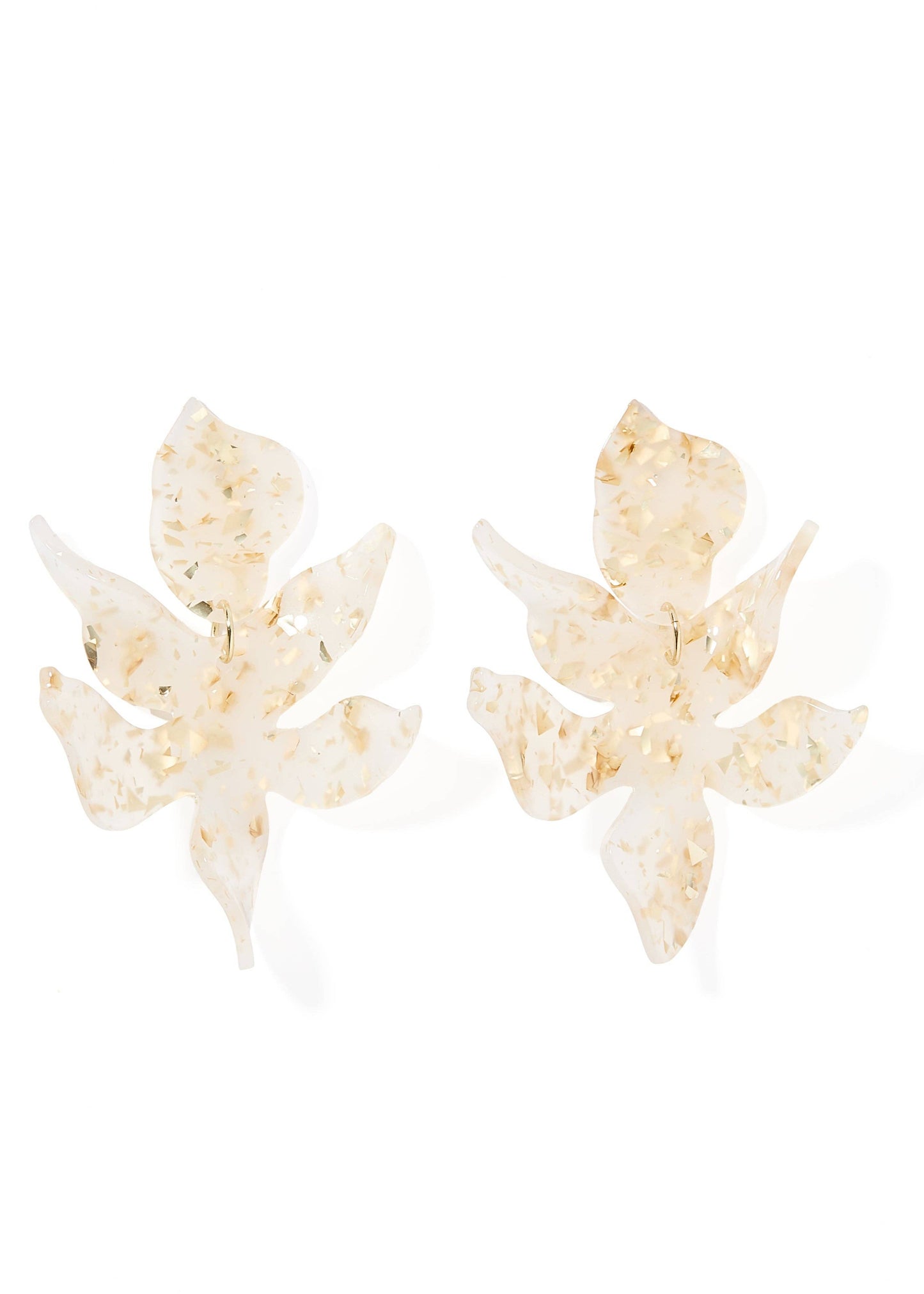 LINNY: Flora Gold Confetti Earrings