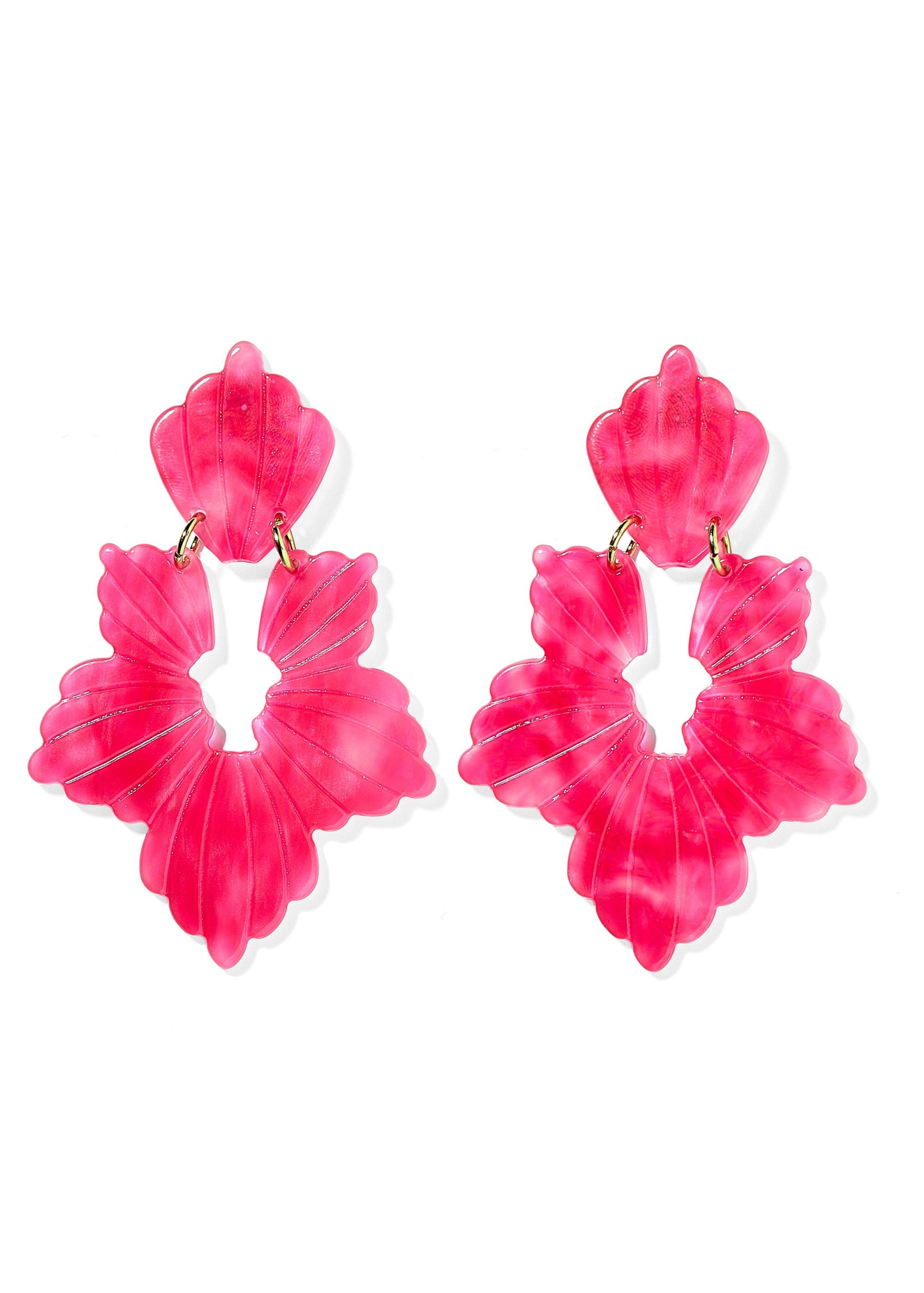 LINNY: Michelle Cosmic Pink Earrings | Uniquely Claudia