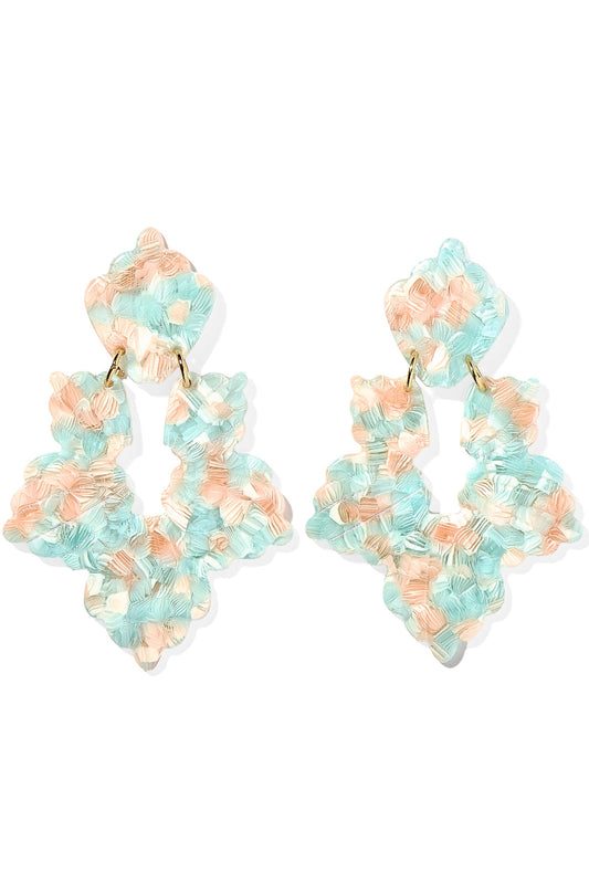LINNY: Michelle Mint Shell Earrings | Uniquely Claudia