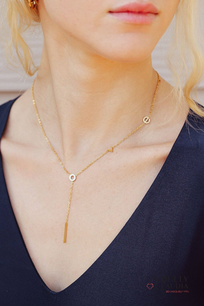 LOVE Lariat Necklace