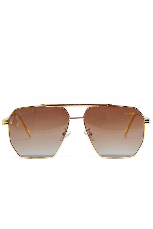 HARLOW GOLD BROWN. Sunglasses - Uniquely Claudia Boutique
