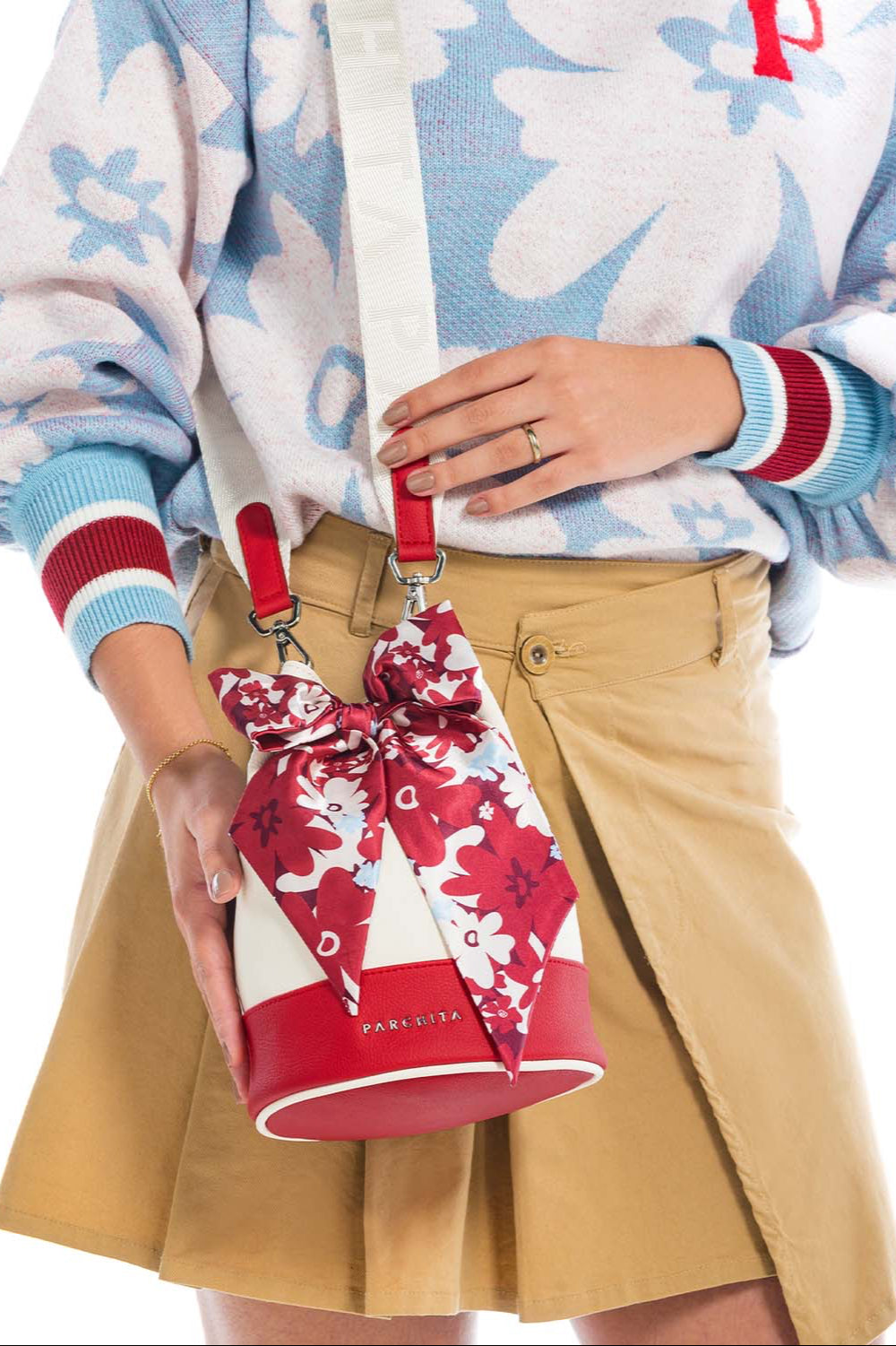 PARCHITA Vilma Cherry Bag | Uniquely Claudia Boutique