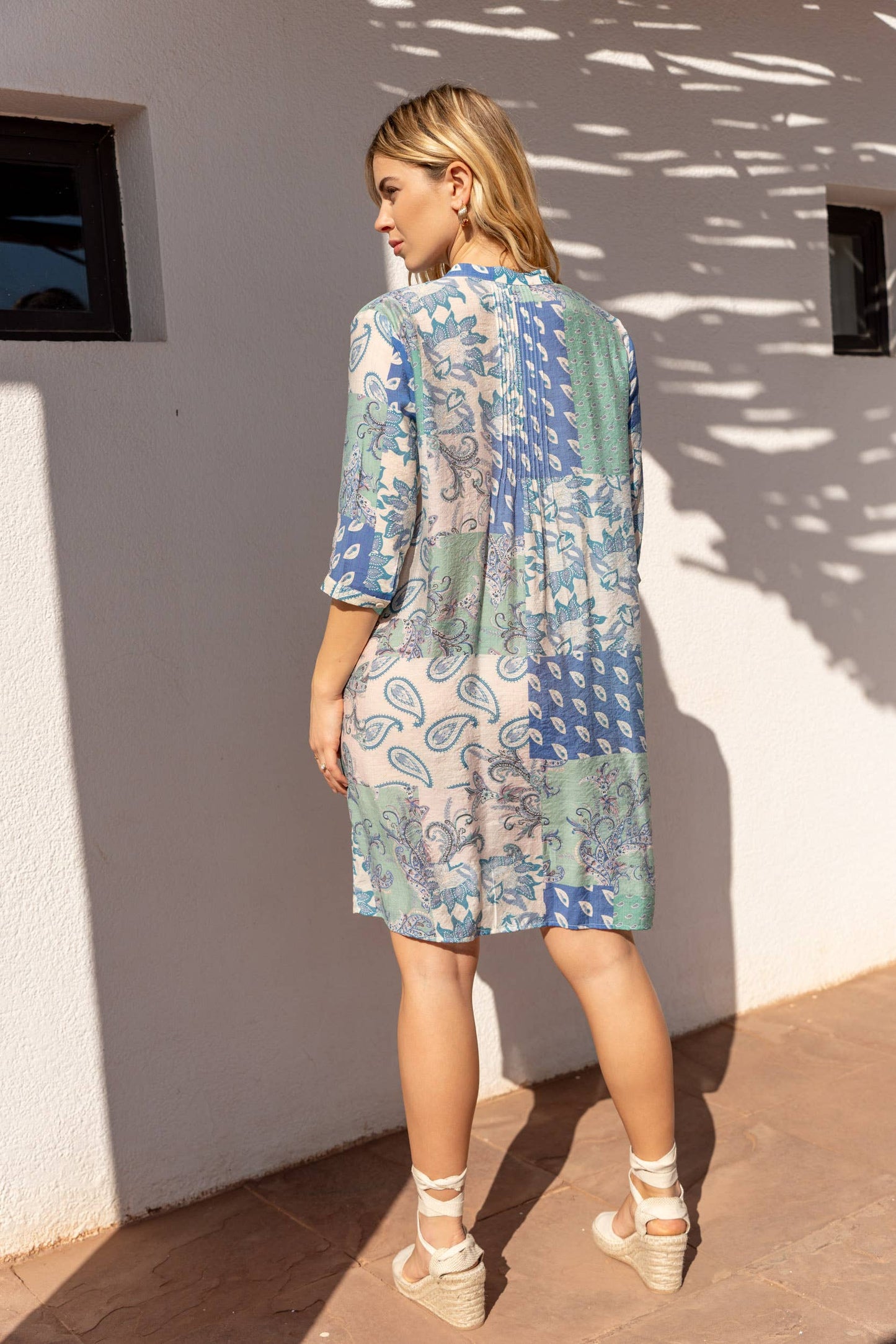 Palma Shirt Silk Dress