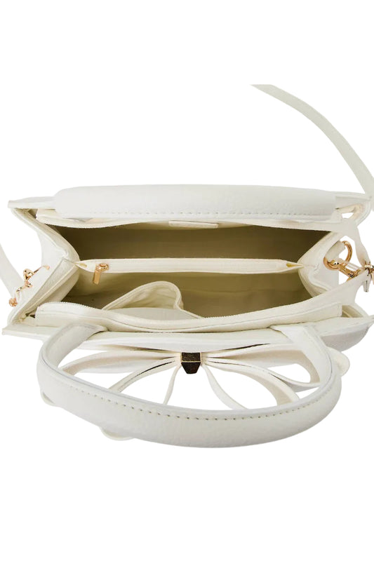 Park Double Bowtie Top Handle Satchel | Uniquely Claudia