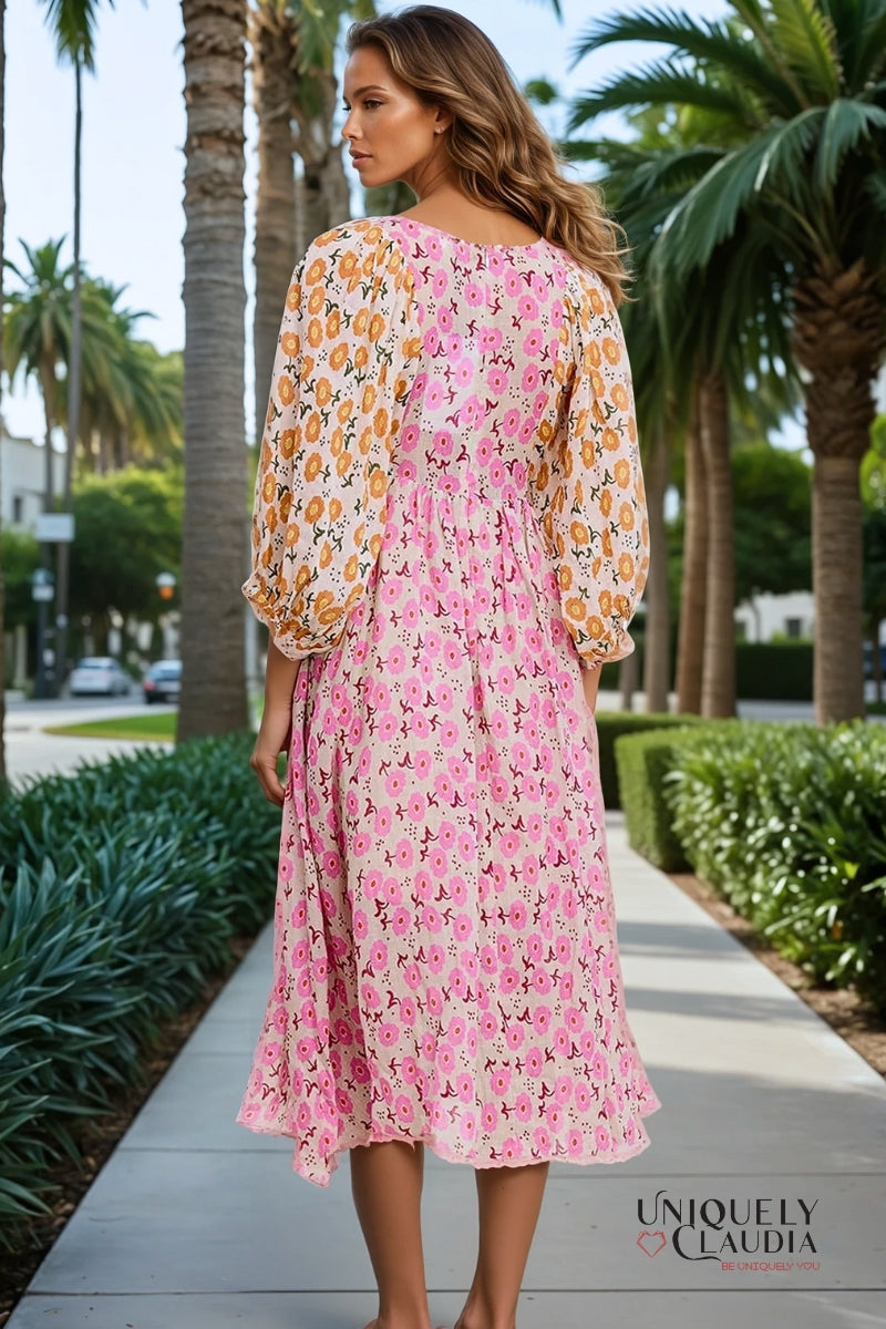 Payton Blossom Midi Dress | Uniquely Claudia