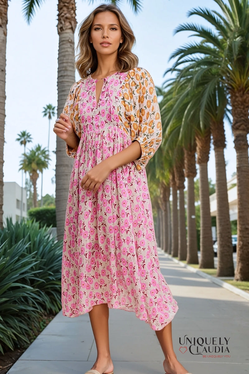 Payton Blossom Midi Dress | Uniquely Claudia