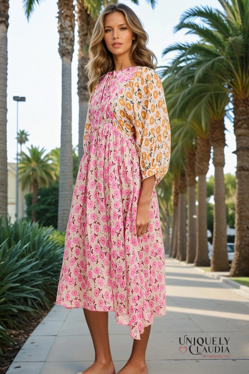 Payton Blossom Midi Dress | Uniquely Claudia