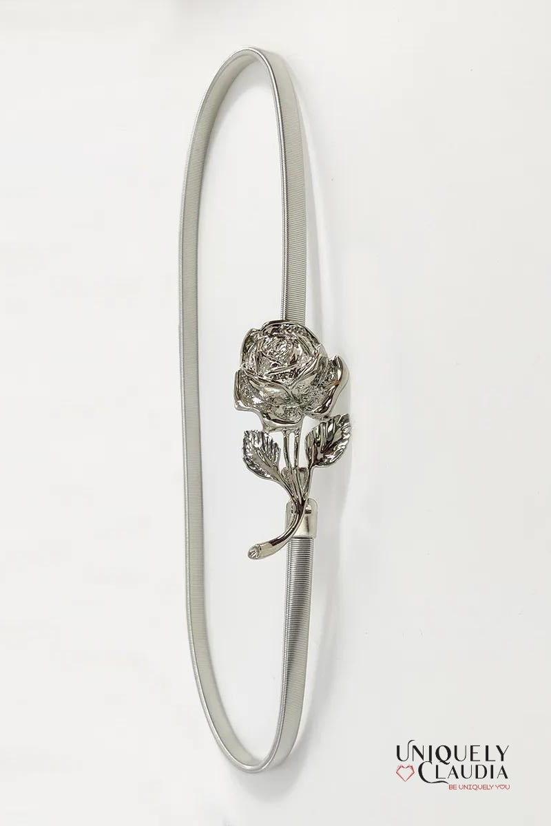 Rose Elastic Belt