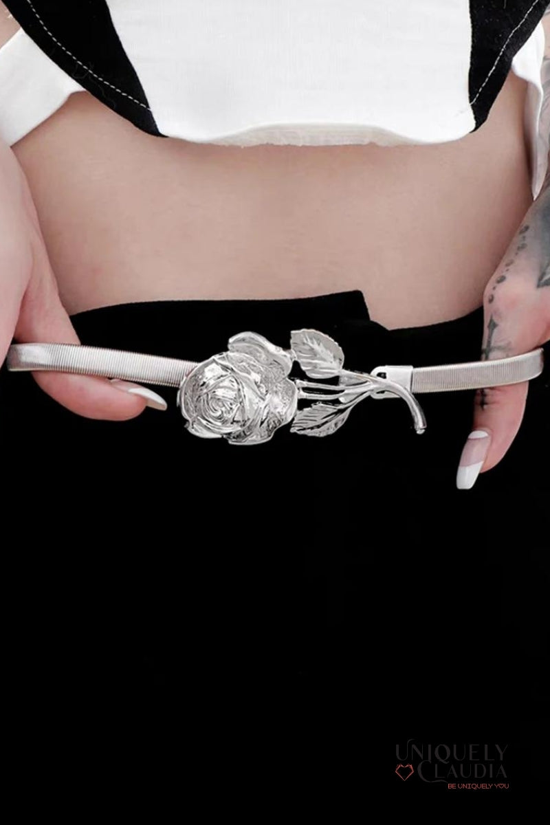Rose Elastic Belt