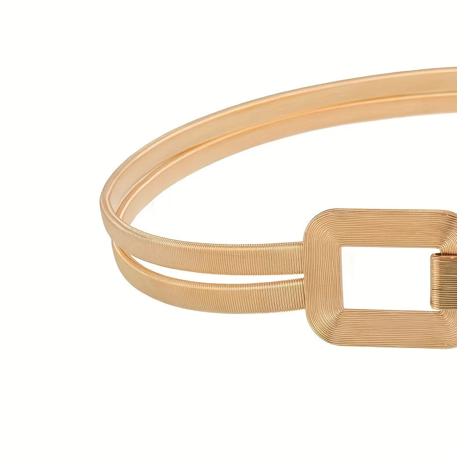 Connecting Squares Double Stretch Belt - Uniquely Claudia Boutique