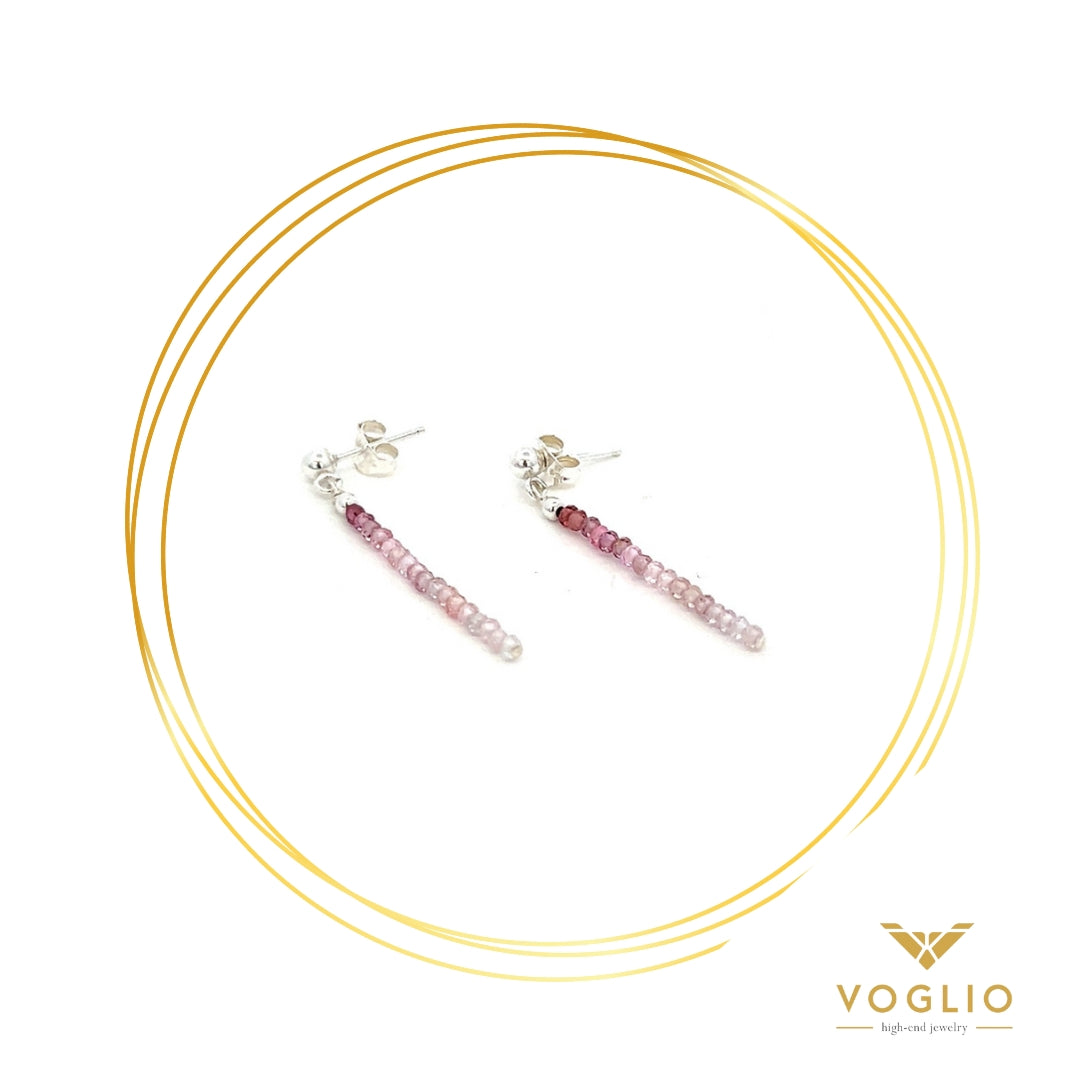 Sapphire Purple Ombre Stick Earrings | Uniquely Claudia Boutique
