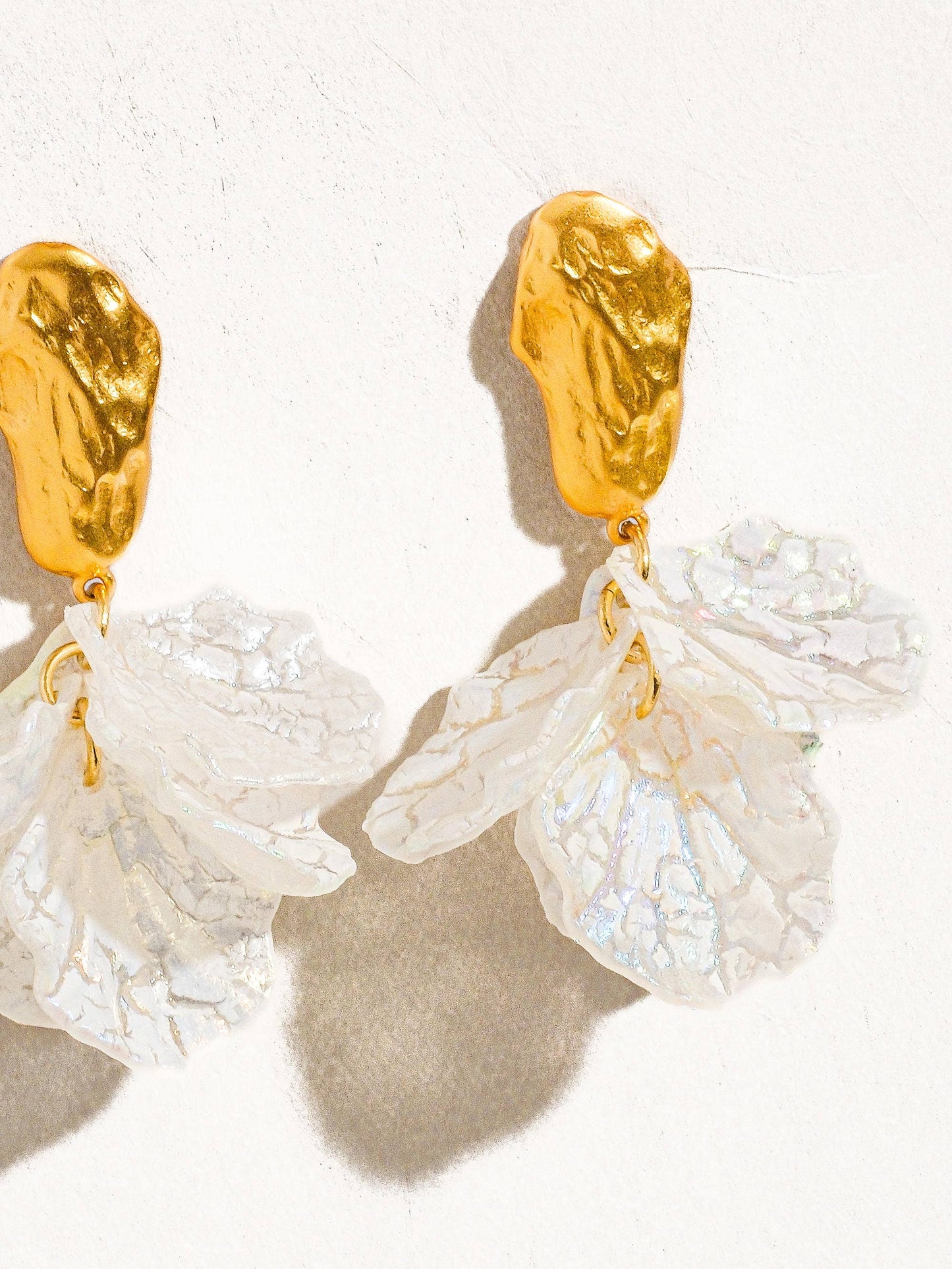 Sicilia 18K Gold Boho Floral Dangle Earring - Uniquely Claudia Boutique