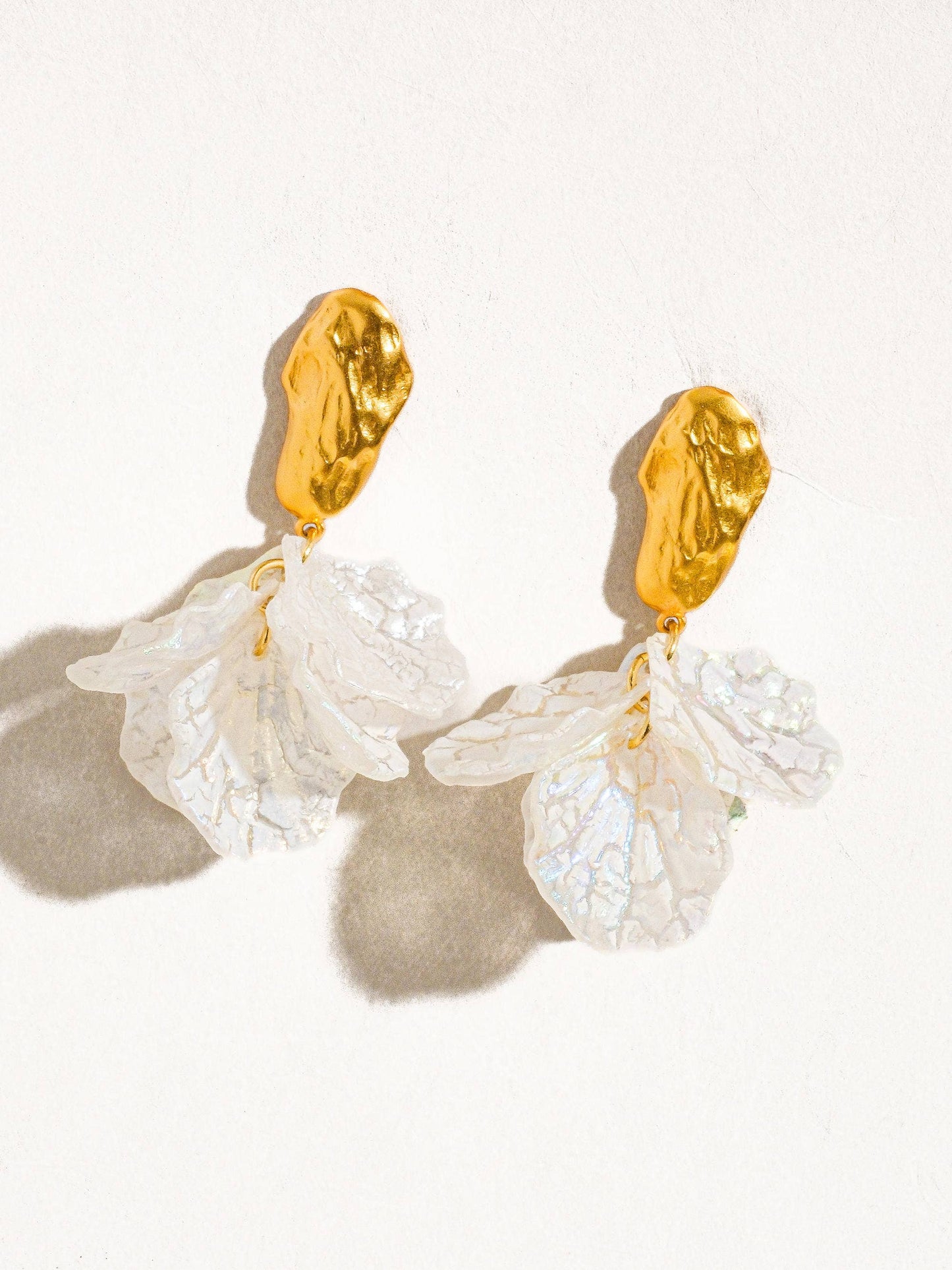 Sicilia 18K Gold Boho Floral Dangle Earring - Uniquely Claudia Boutique