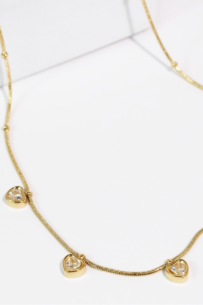 Sweetheart Chain Necklace - Uniquely Claudia Boutique