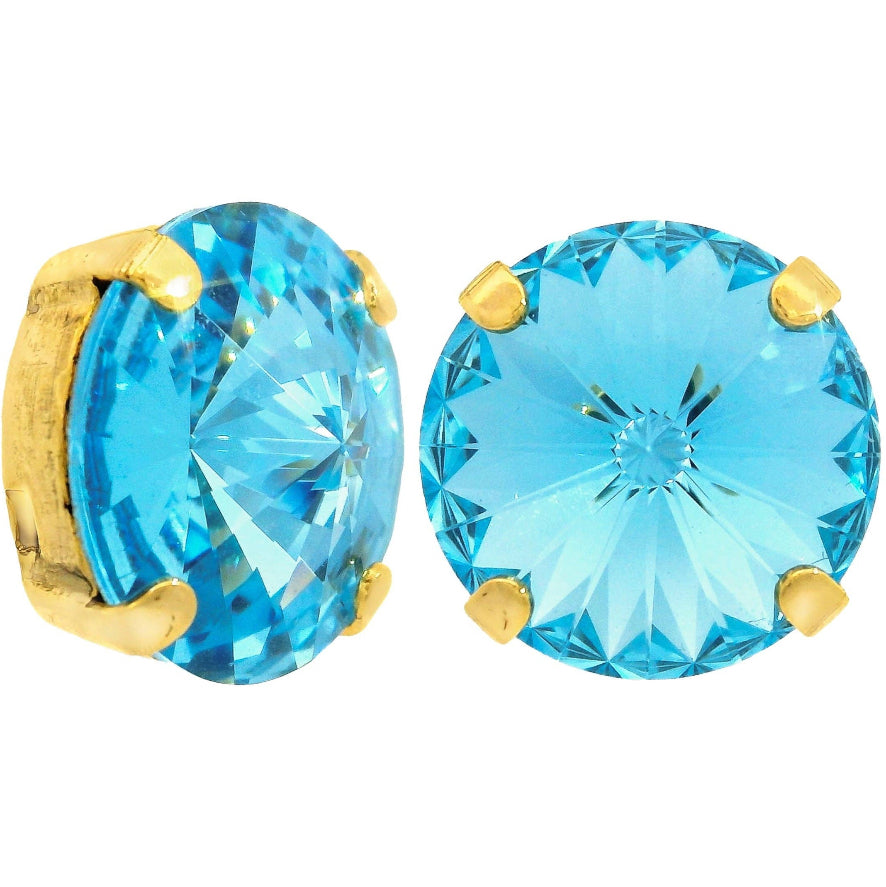 TOVA Basics Aquamarine Studs