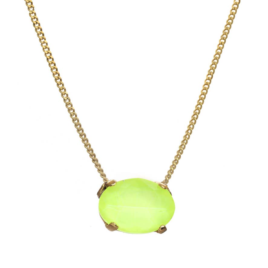 TOVA Iza Electric Pink Necklace - Uniquely Claudia Boutique