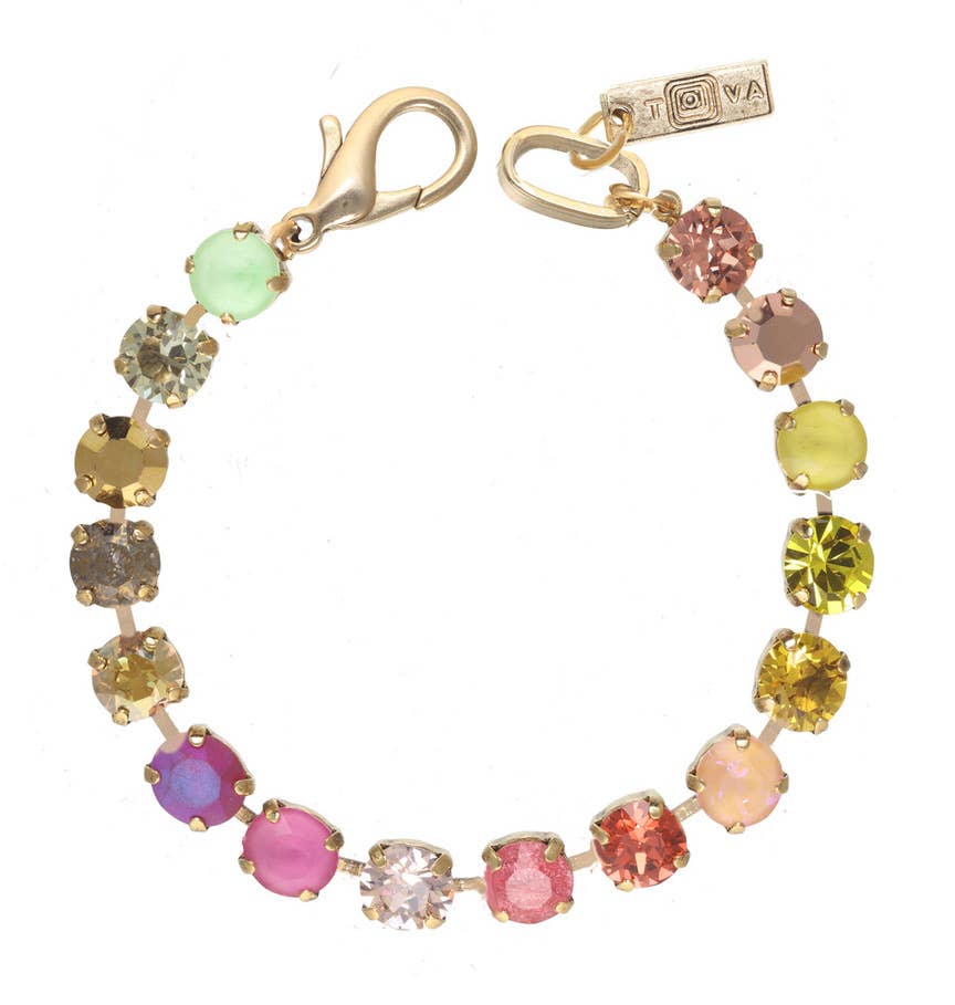 TOVA Izzy Pink Ombre Bracelet | Uniquely Claudia