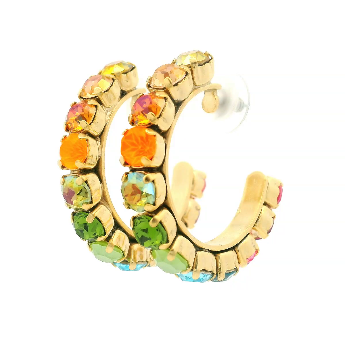 TOVA Jubilee Watermelon Multi Hoops- Uniquely Claudia Boutique
