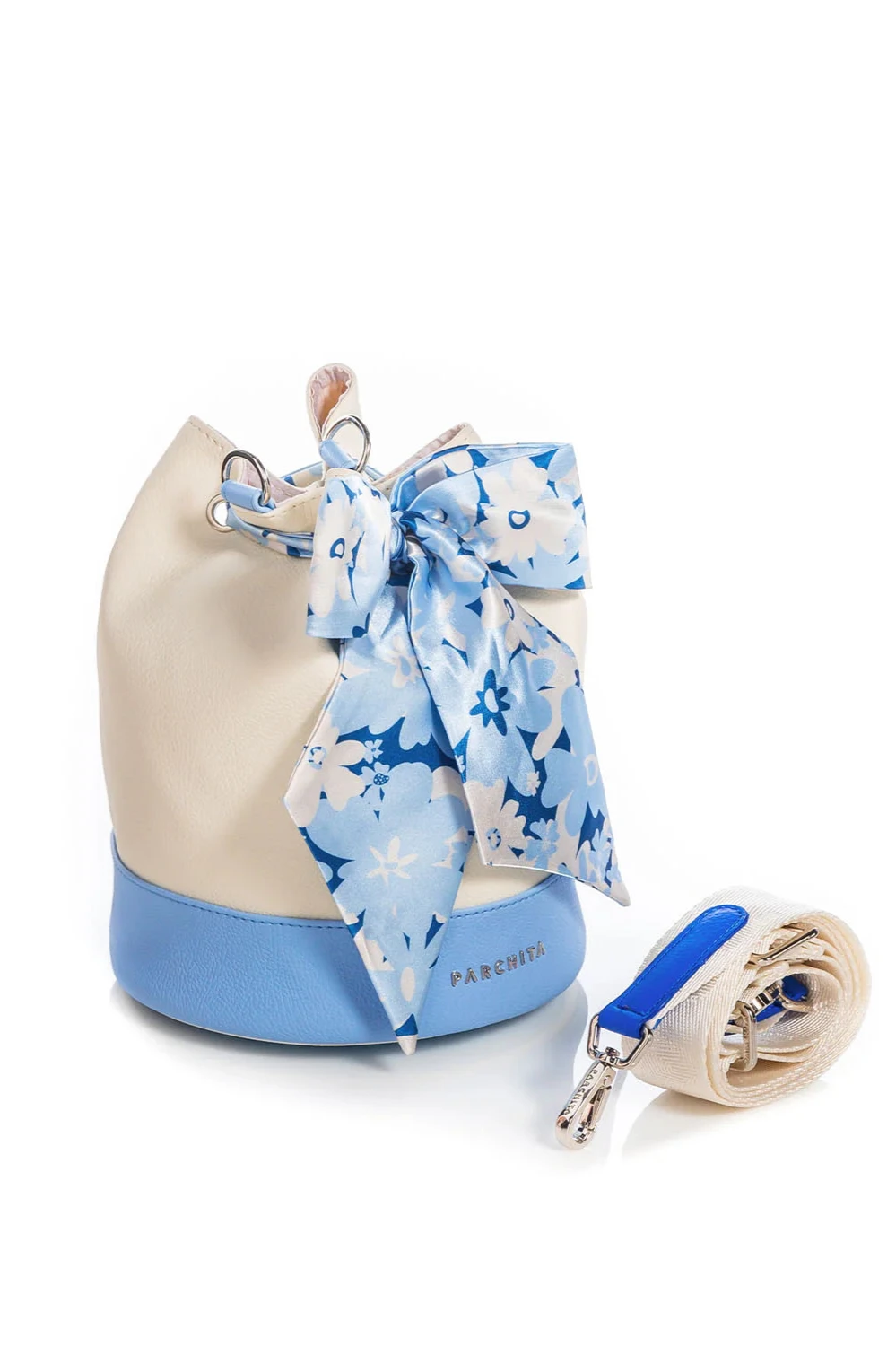 PARCHITA Vilma Sky Blue Bag | Uniquely Claudia Boutique