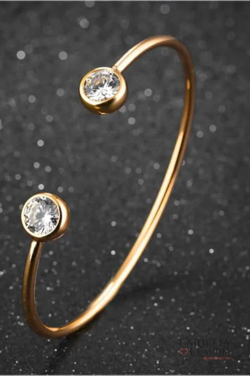 Twinkle Twins Stainless Steel Cuff | Uniquely Claudia Boutique
