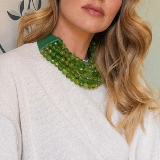 Beaded Layered Magnetic Closure Necklace | Uniquely Claudia Boutique