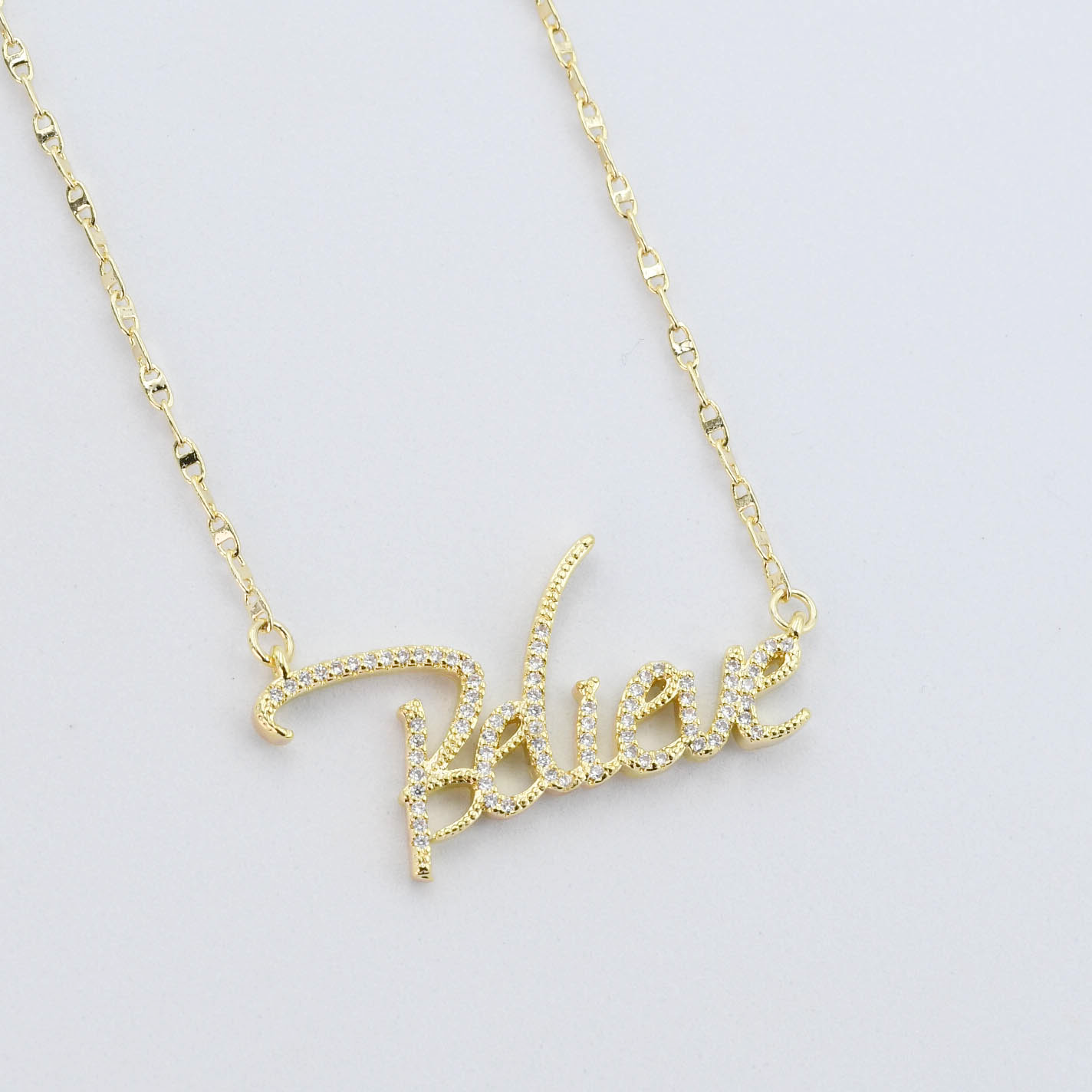 Believe 14K Gold-Plated Necklace