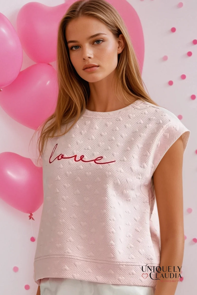 My Love Cap Sleeve Top | Uniquely Claudia Boutique