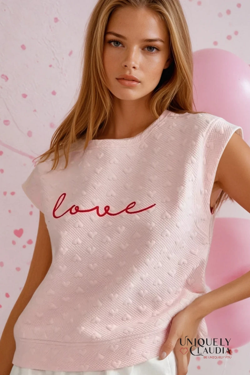 My Love Cap Sleeve Top | Uniquely Claudia Boutique