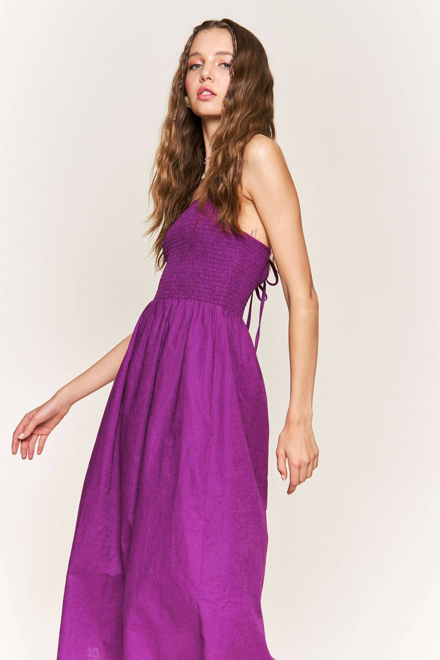 Mandy Sleeveless Midi Dress | Uniquely Claudia