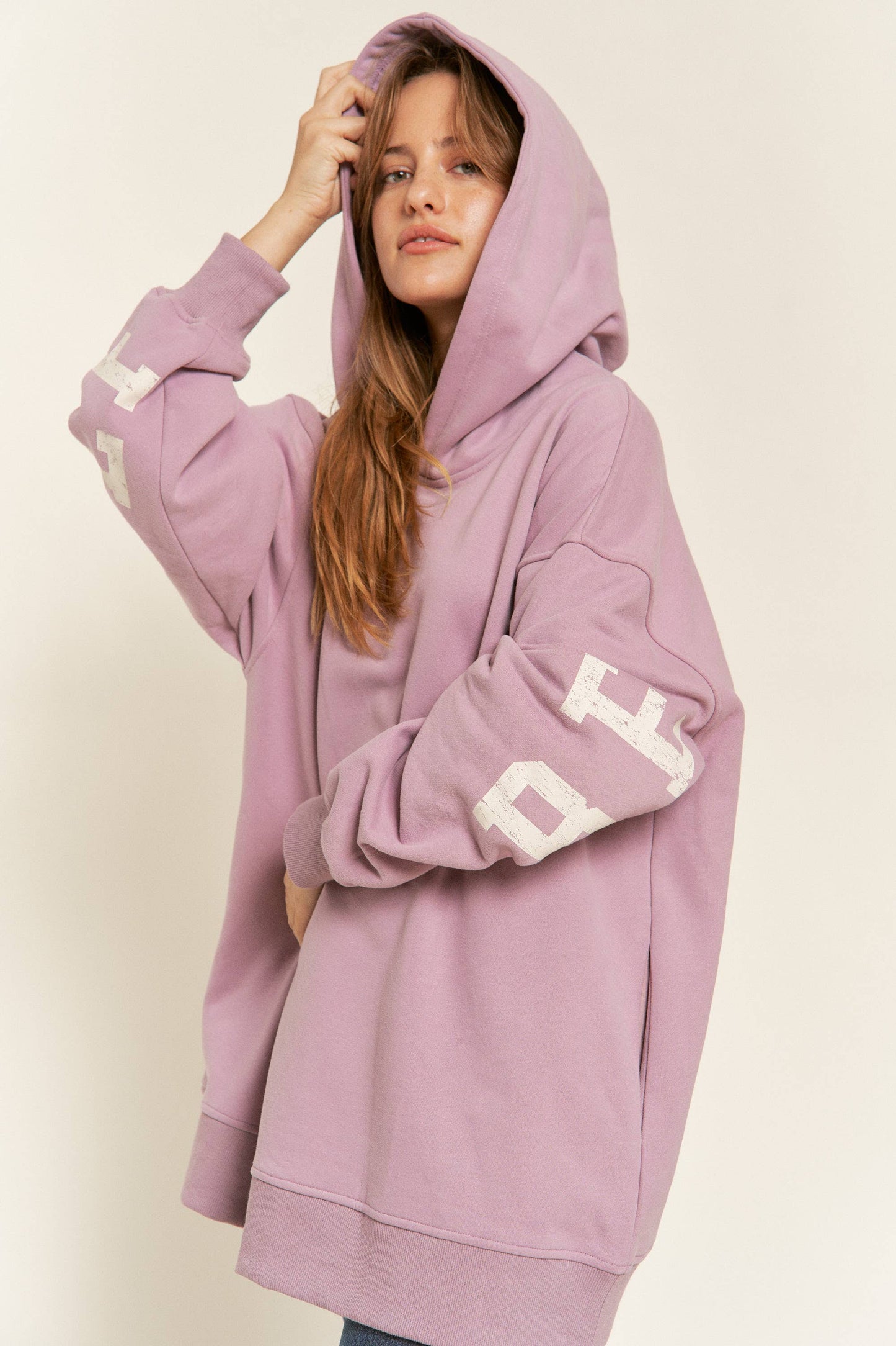 Be Yourself Hoodie Oversized Sweatshirt | Uniquely Claudia Boutique