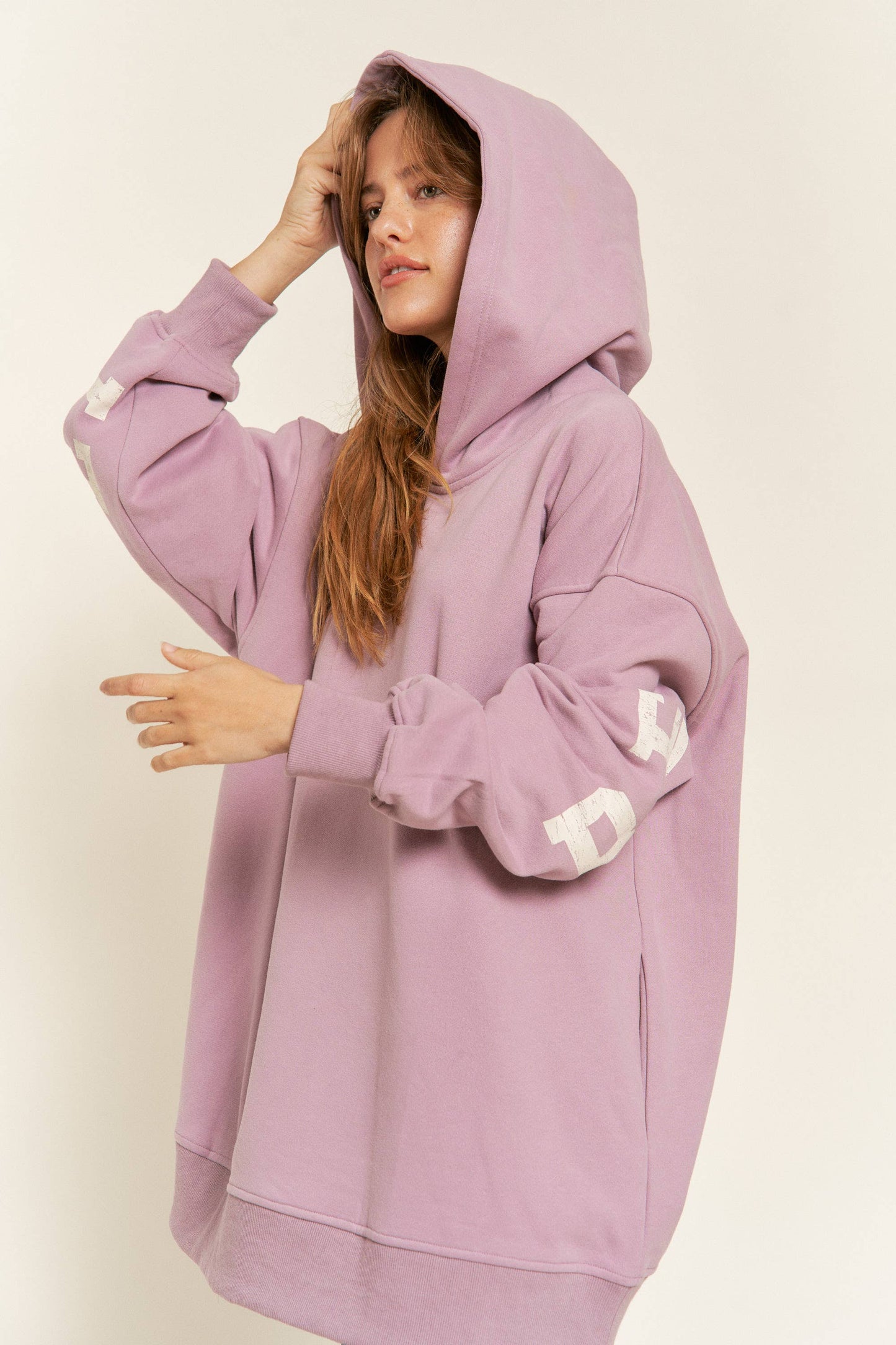 Be Yourself Hoodie Oversized Sweatshirt | Uniquely Claudia Boutique
