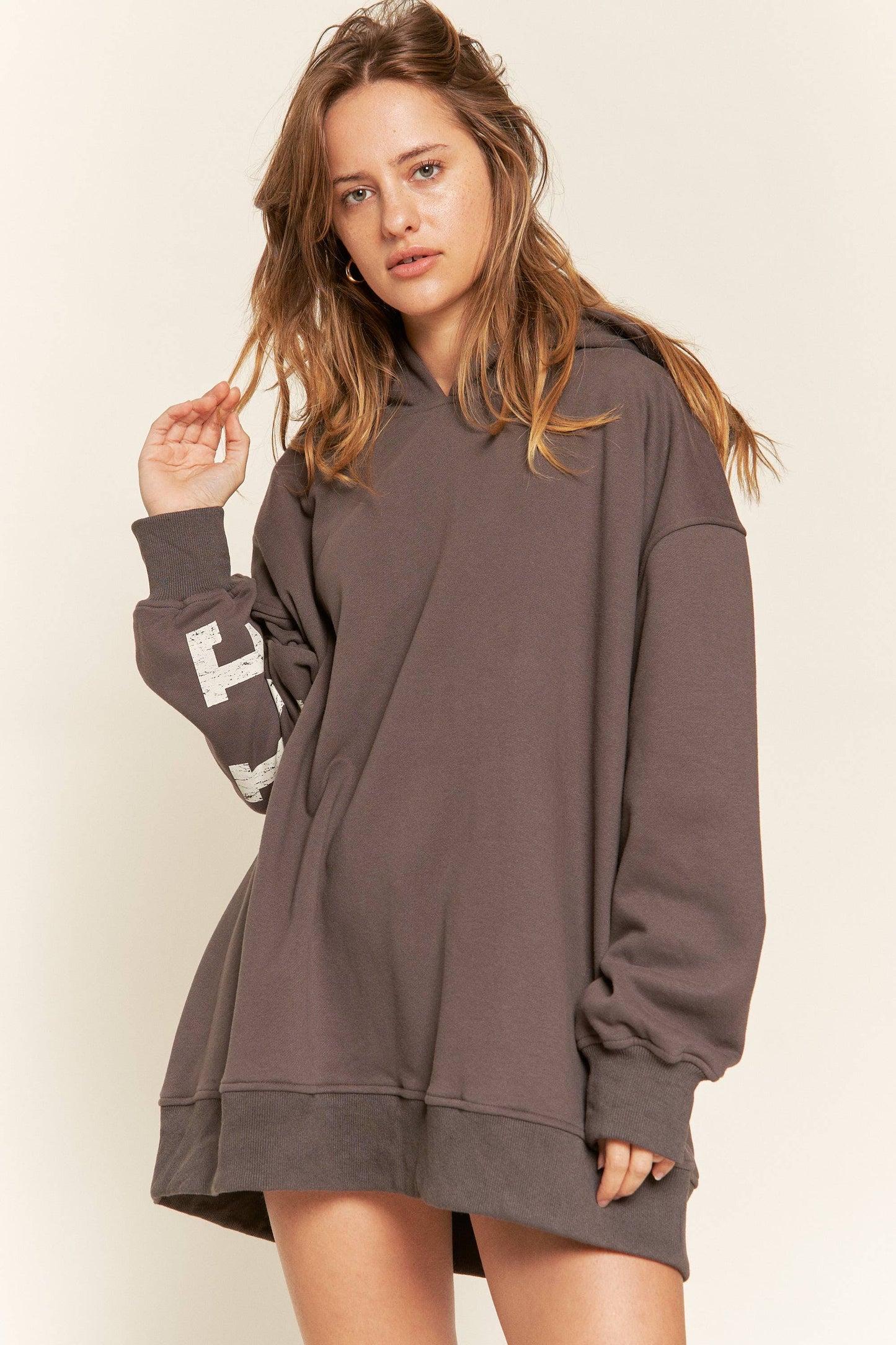 Be Yourself Hoodie Oversized Sweatshirt | Uniquely Claudia Boutique