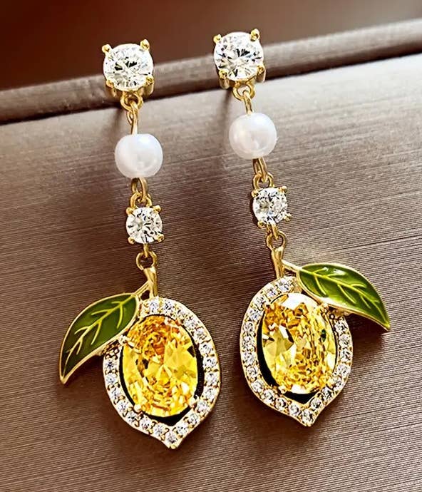 Citrus Dreams Earrings | Uniquely Claudia