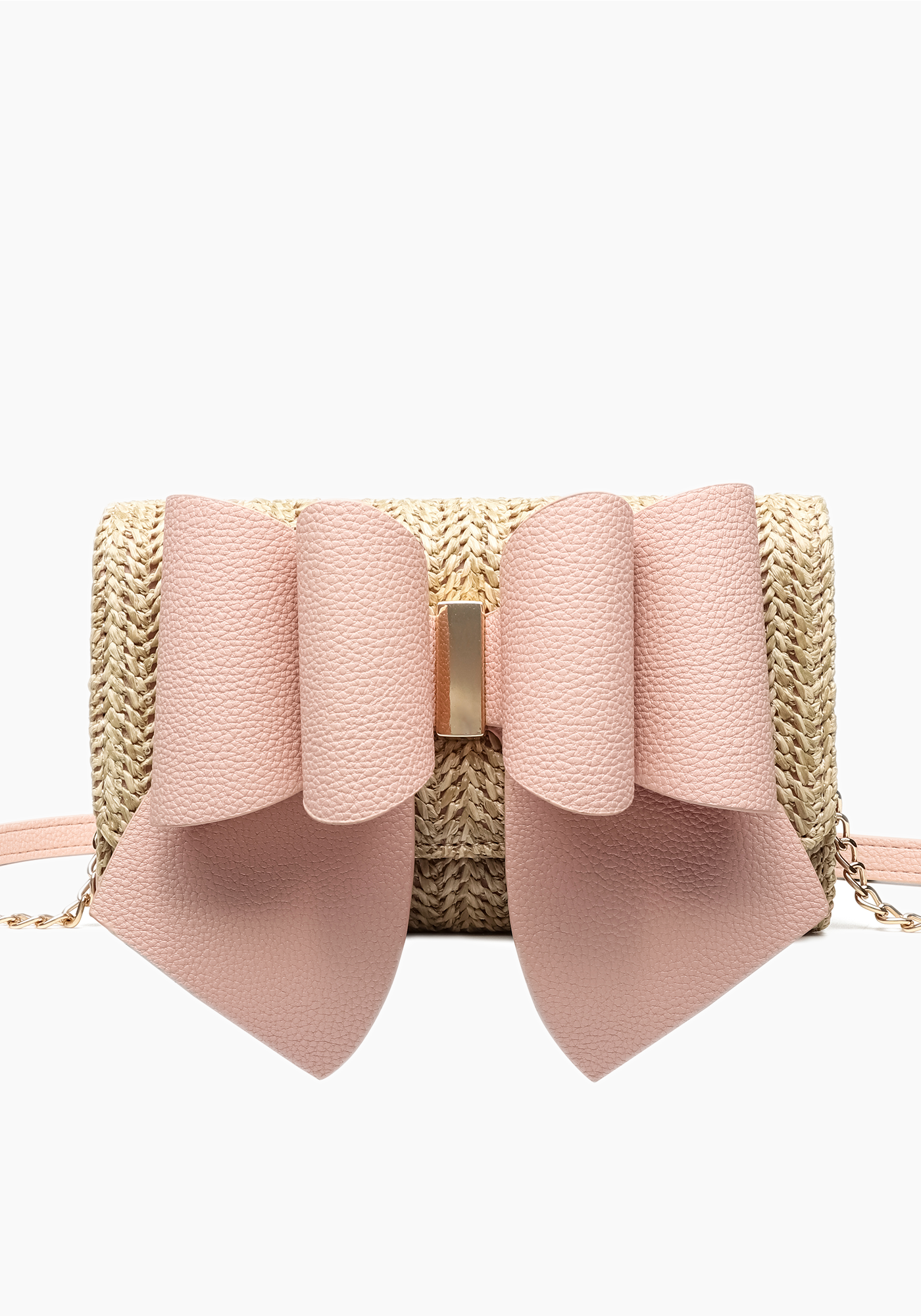 Bonnie Straw Wallet Crossbody Purse | Uniquely Claudia