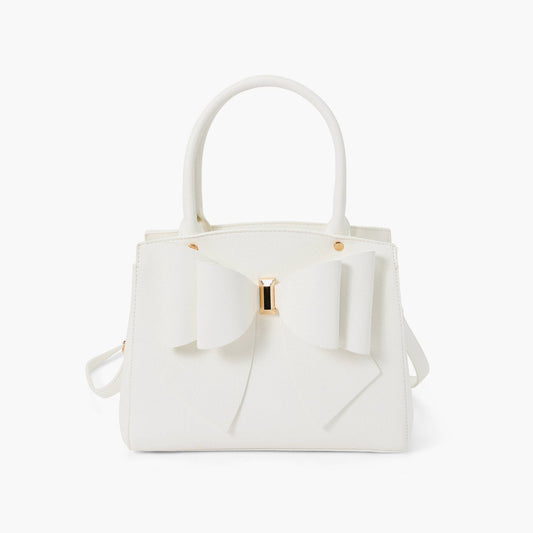Park Double Bowtie Top Handle Satchel | Uniquely Claudia
