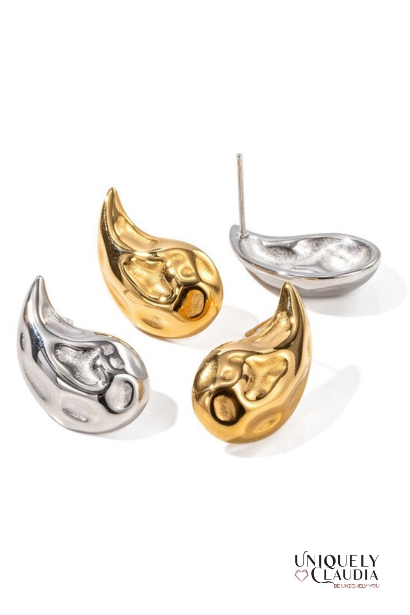 Mini Drop Stainless Steel Earrings | Uniquely Claudia Boutique