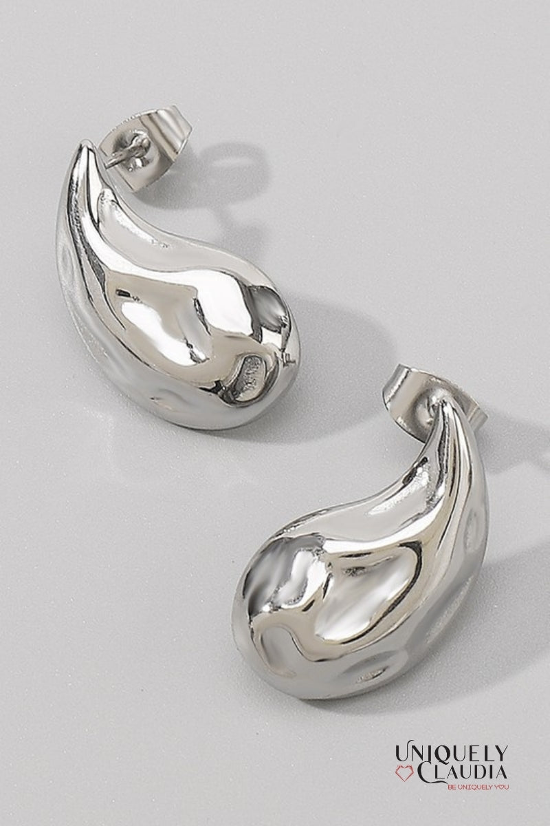 Mini Drop Stainless Steel Earrings | Uniquely Claudia Boutique