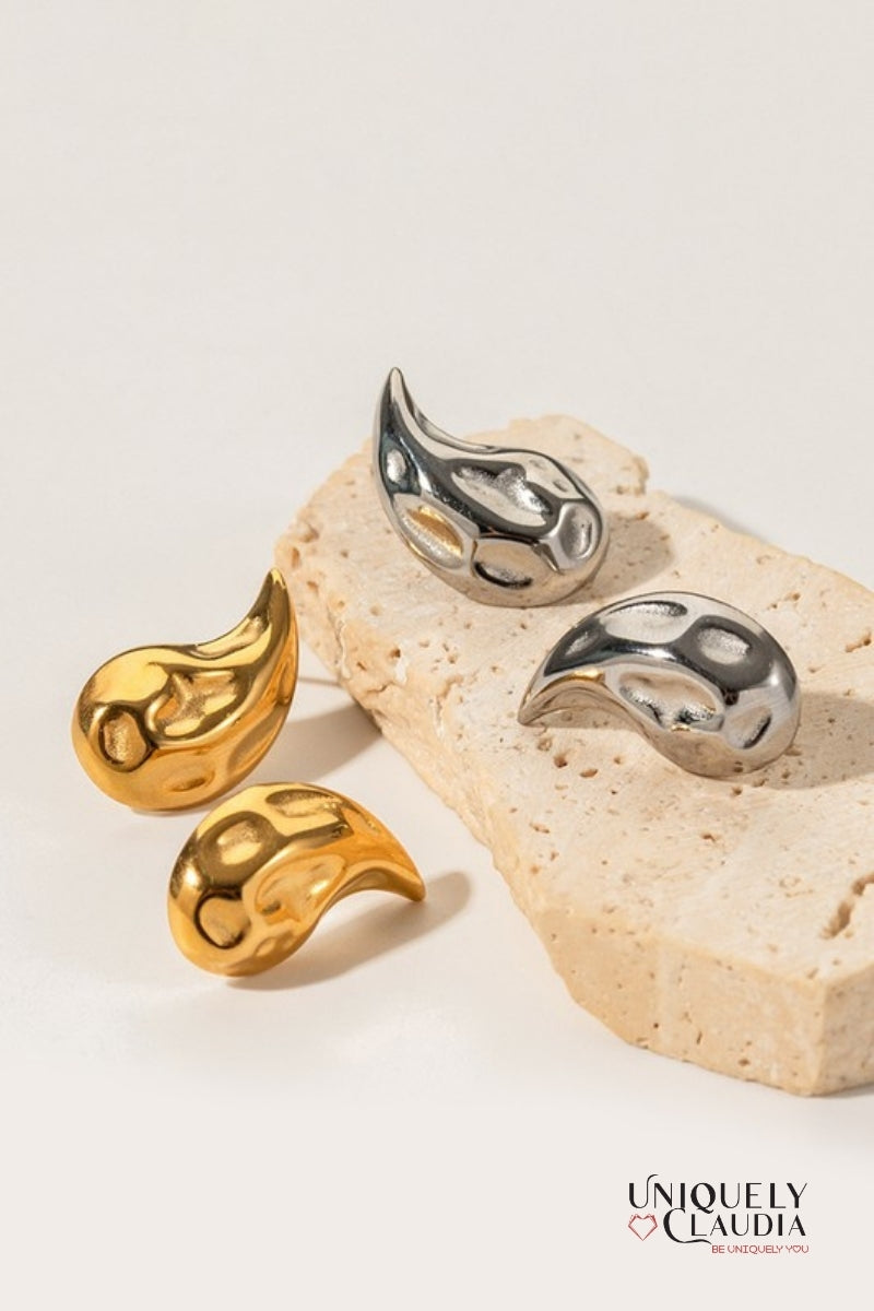 Mini Drop Stainless Steel Earrings | Uniquely Claudia Boutique